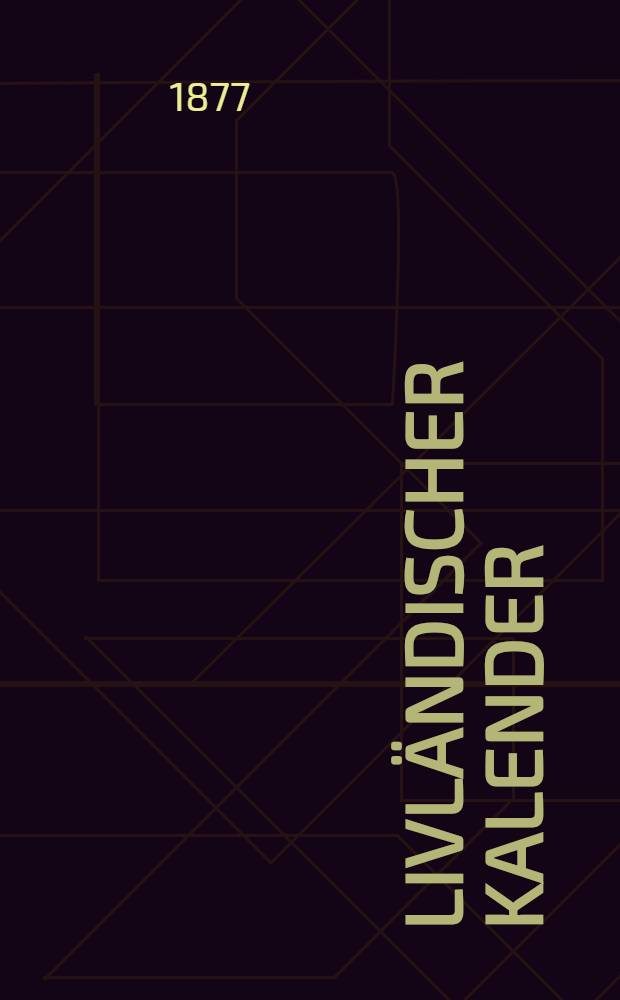 Livländischer Kalender