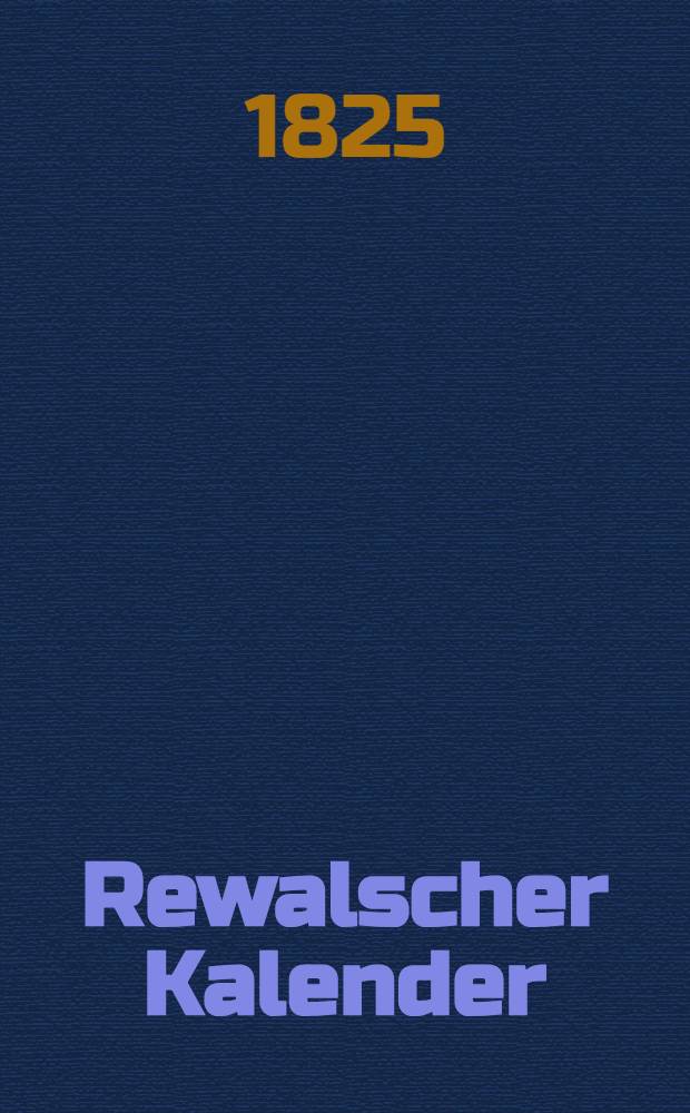 Rewalscher Kalender