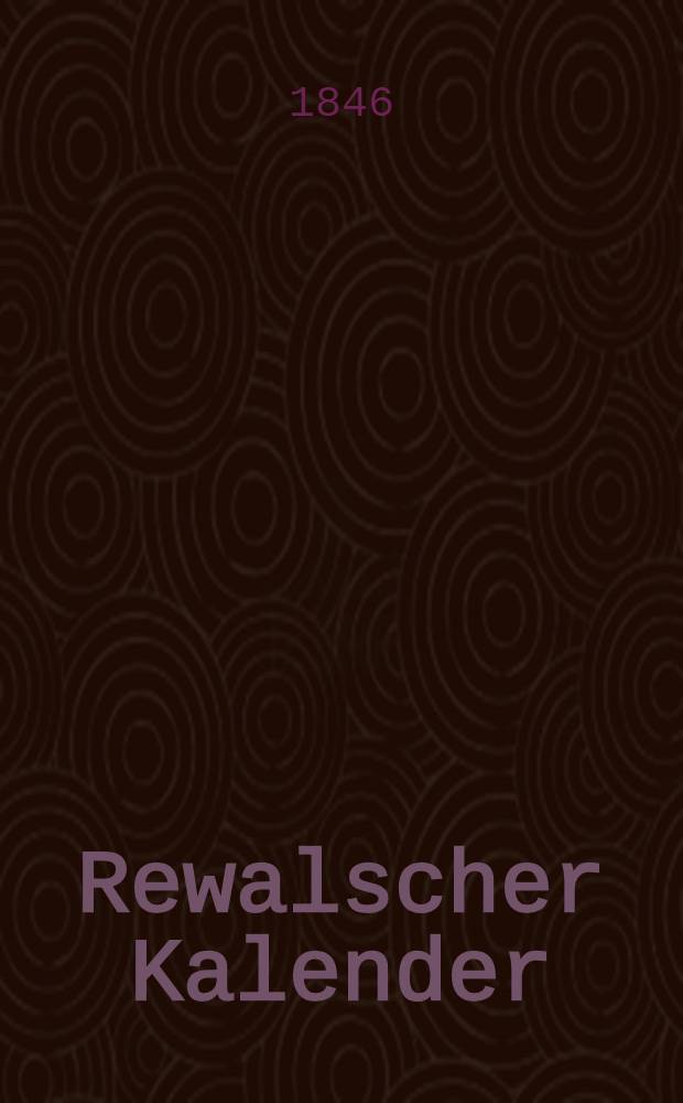 Rewalscher Kalender