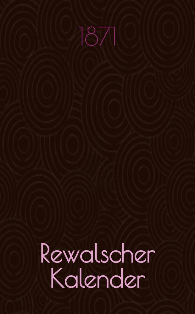 Rewalscher Kalender