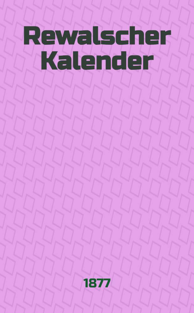 Rewalscher Kalender