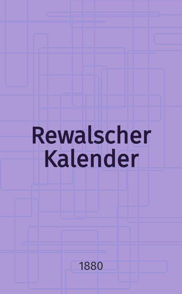 Rewalscher Kalender