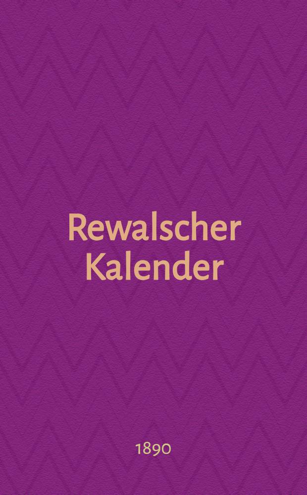 Rewalscher Kalender