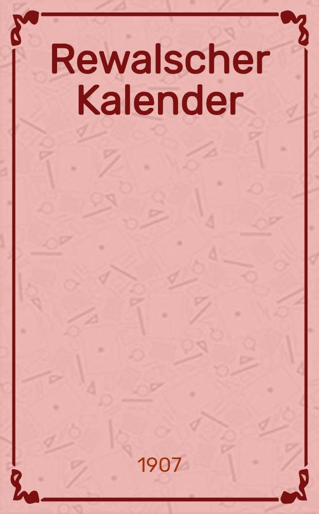 Rewalscher Kalender