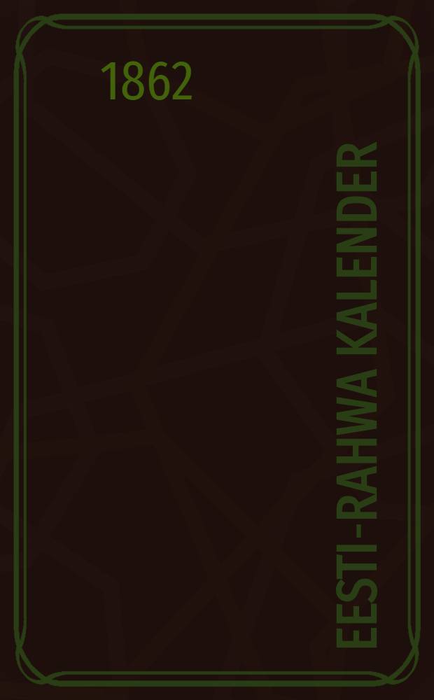 Eesti-rahwa Kalender