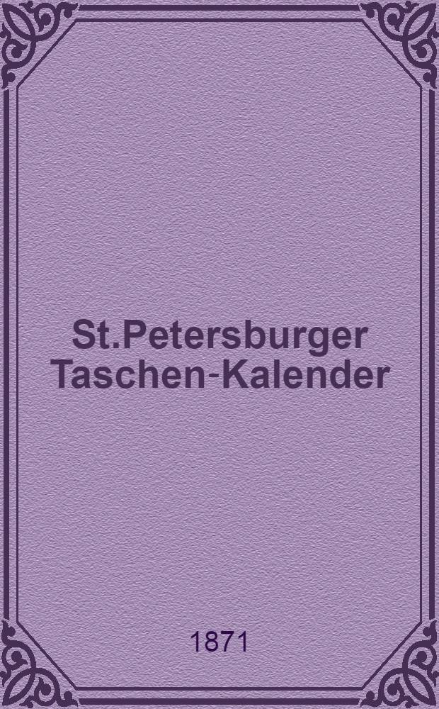 St.Petersburger Taschen-Kalender