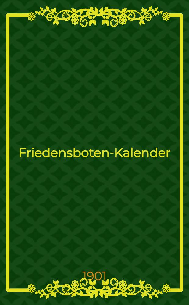 Friedensboten-Kalender