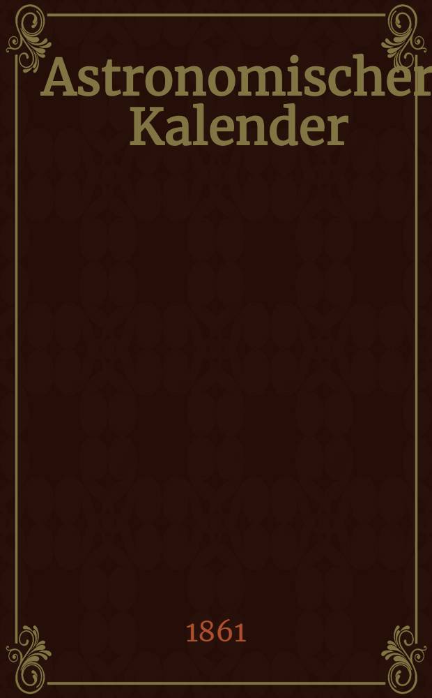 Astronomischer Kalender