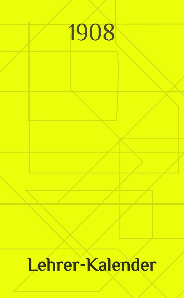 Lehrer-Kalender