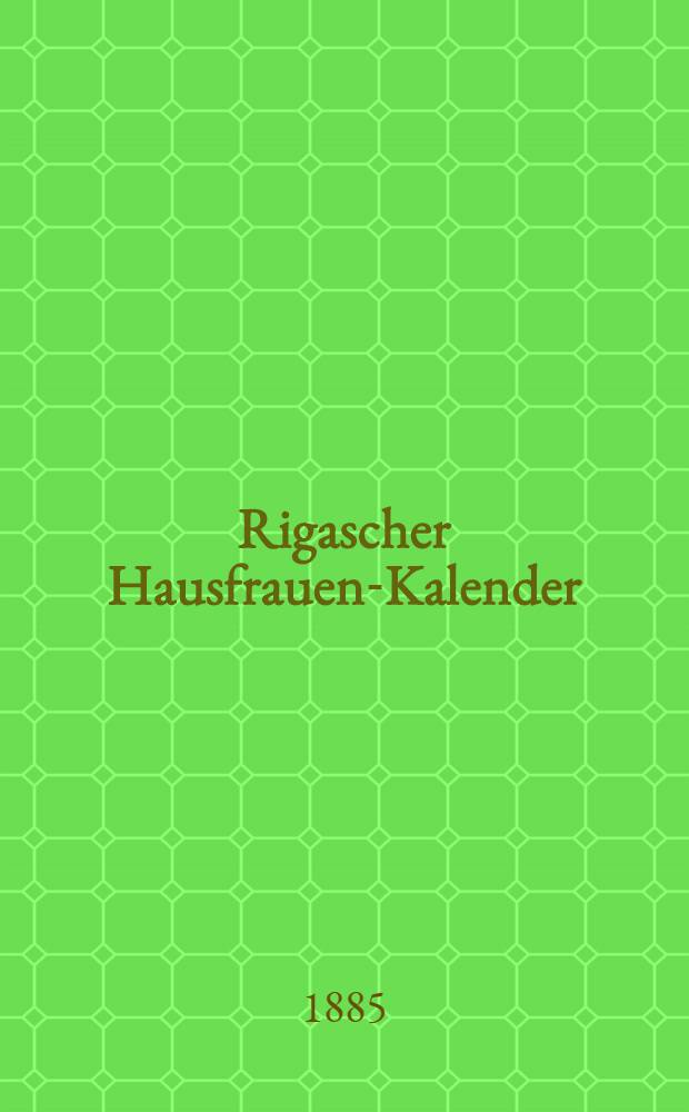 Rigascher Hausfrauen-Kalender