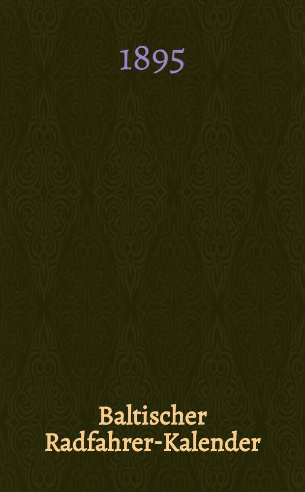 Baltischer Radfahrer-Kalender