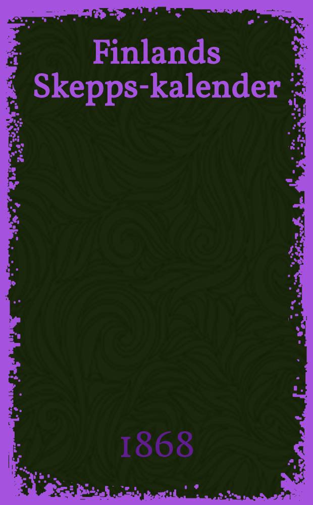 Finlands Skepps-kalender