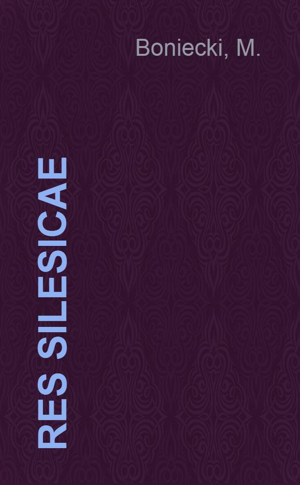Res Silesicae