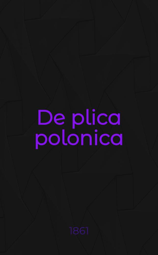 De plica polonica