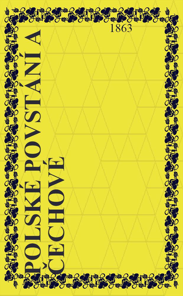 Polské povstání a Čechové