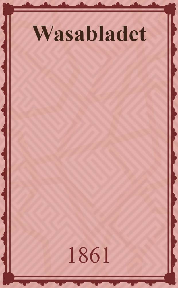 Wasabladet