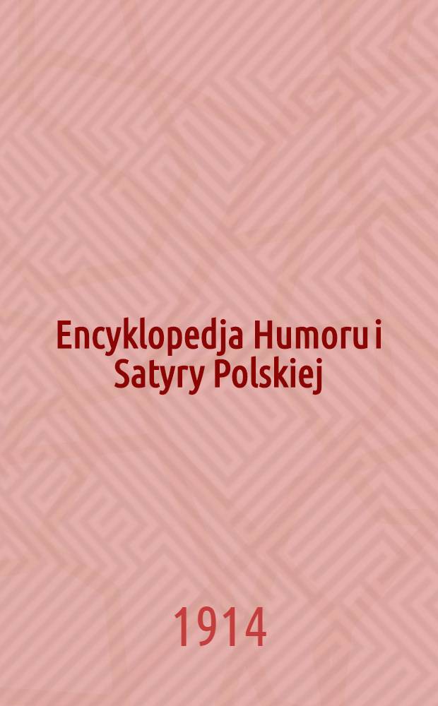 Encyklopedja Humoru i Satyry Polskiej