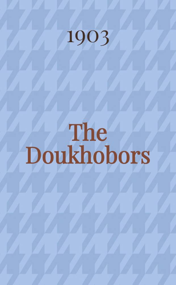 The Doukhobors
