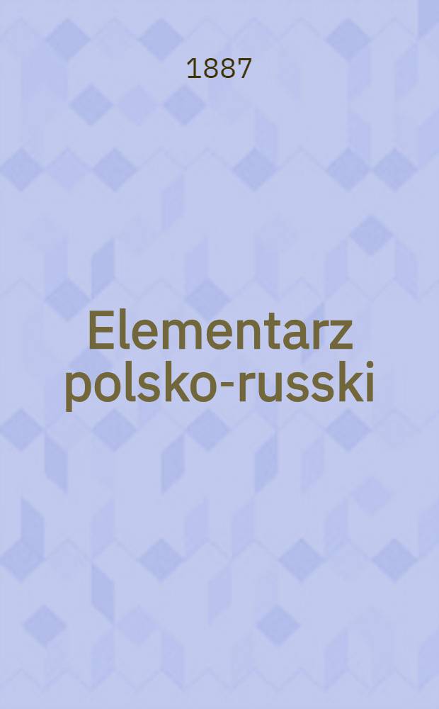 Elementarz polsko-russki