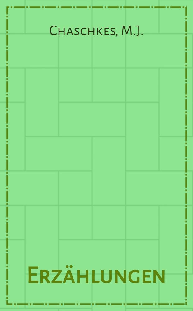 Erzählungen