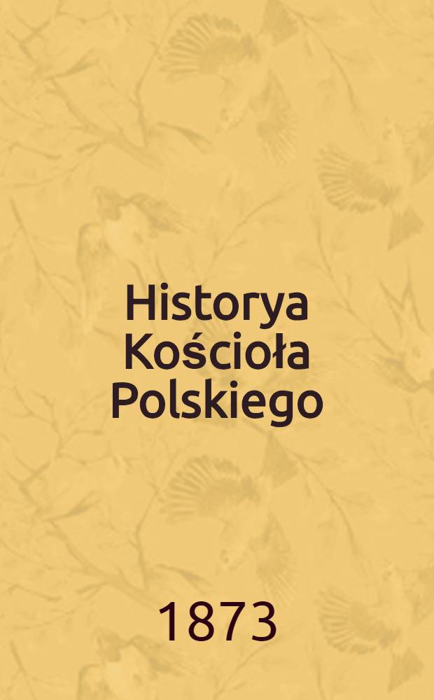 Historya Kościoła Polskiego