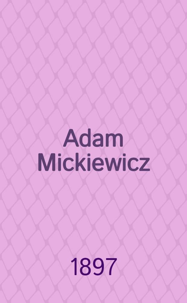 Adam Mickiewicz