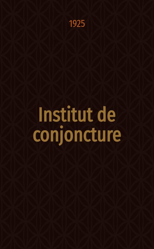 Institut de conjoncture