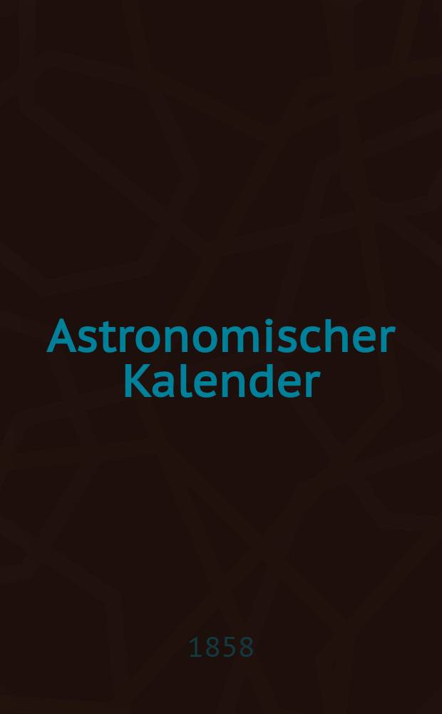Astronomischer Kalender