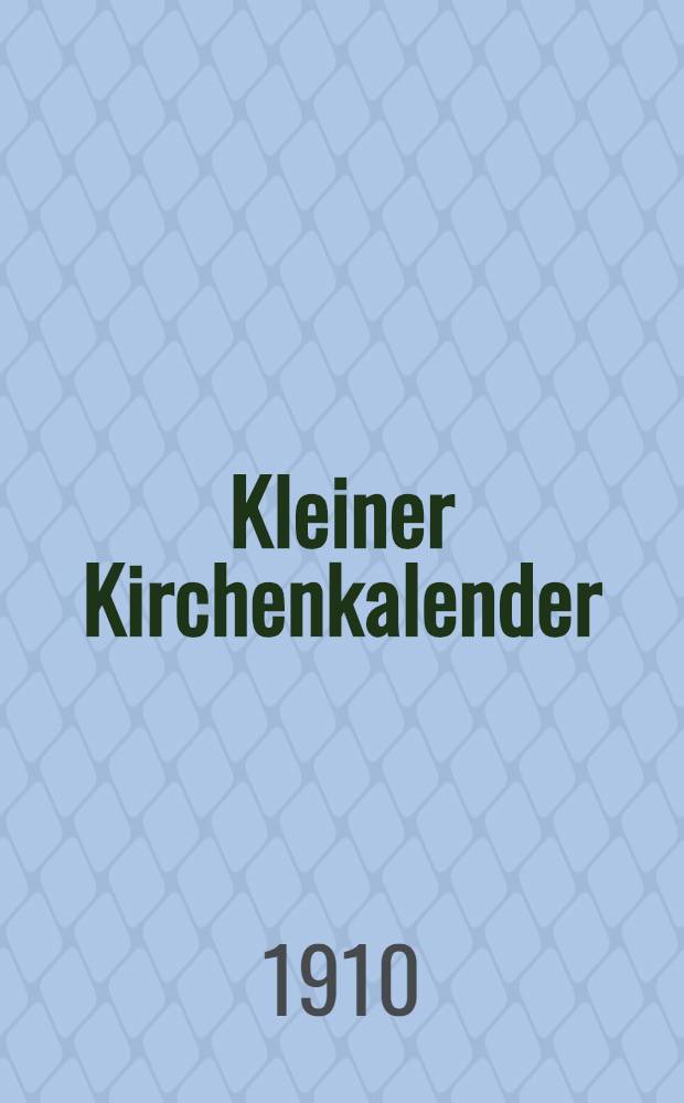 Kleiner Kirchenkalender