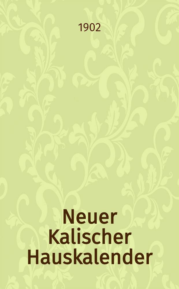 Neuer Kalischer Hauskalender