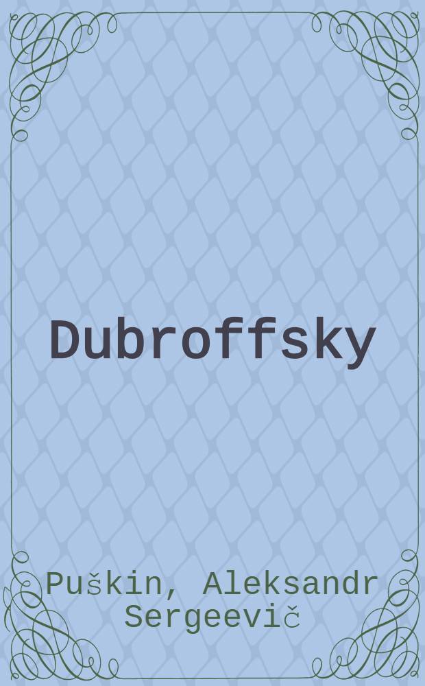 Dubroffsky