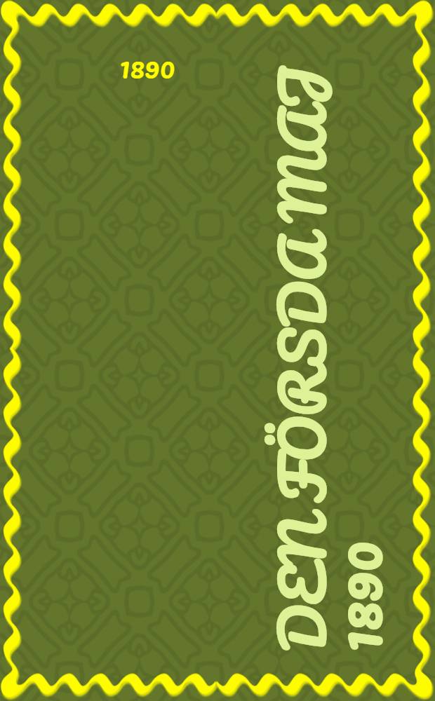 Den F&ouml;rsda Maj 1890