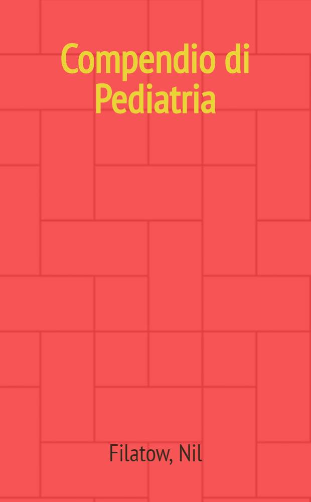 Compendio di Pediatria