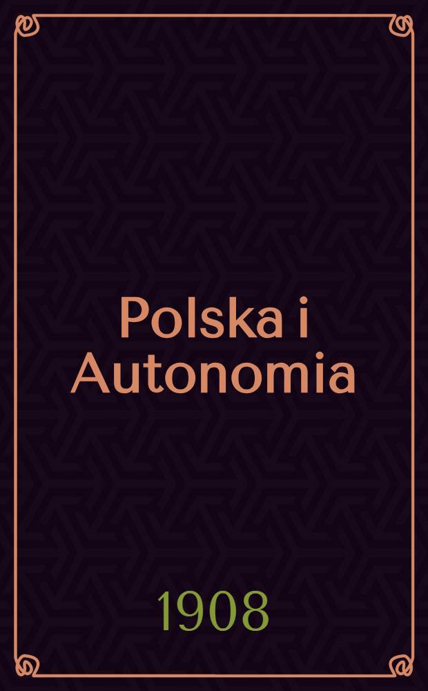 Polska i Autonomia