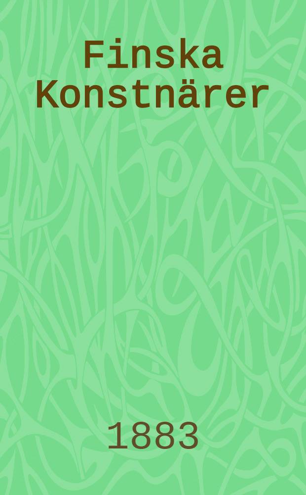 Finska Konstn&auml;rer