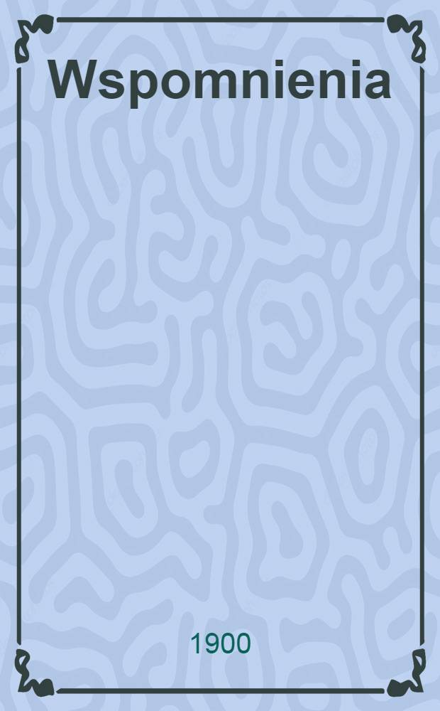 Wspomnienia