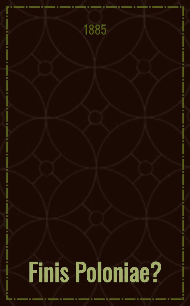 Finis Poloniae?