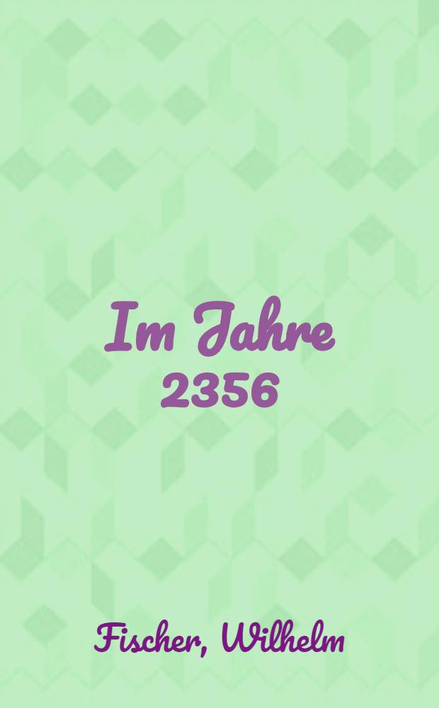 Im Jahre 2356