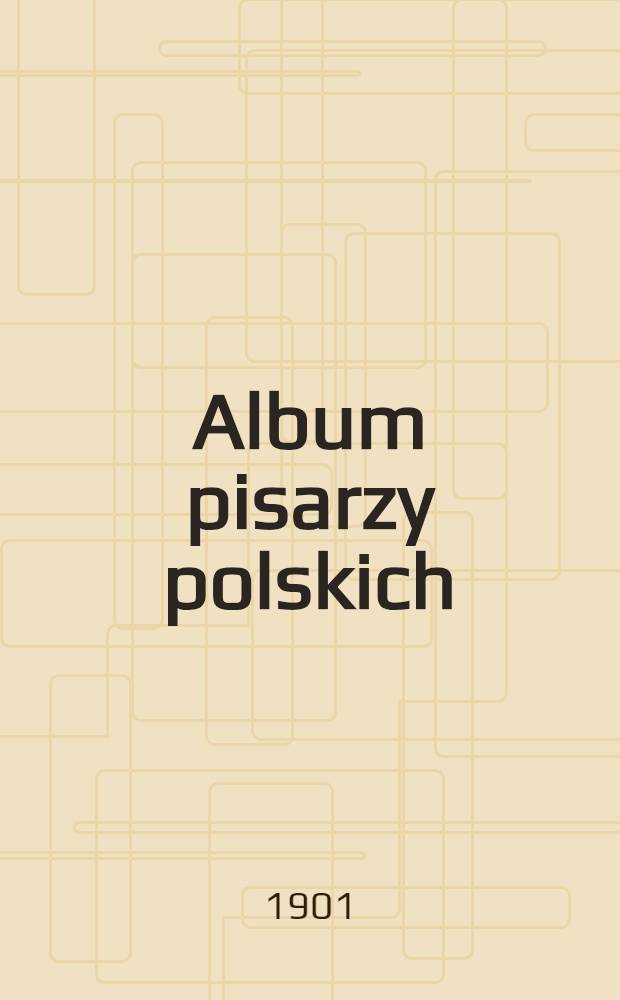 Album pisarzy polskich