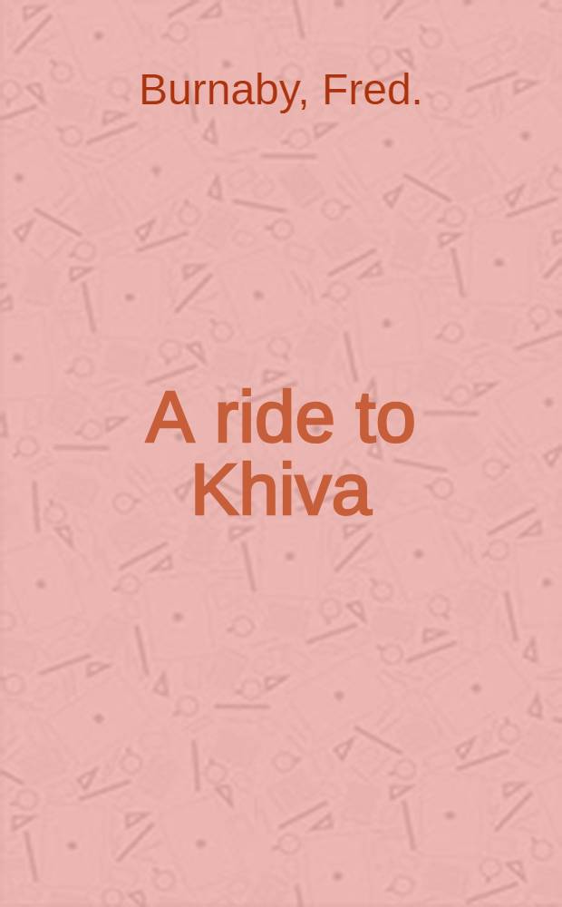 A ride to Khiva