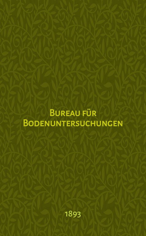 Bureau für Bodenuntersuchungen : Die Eisenquellen bei Polustrowo