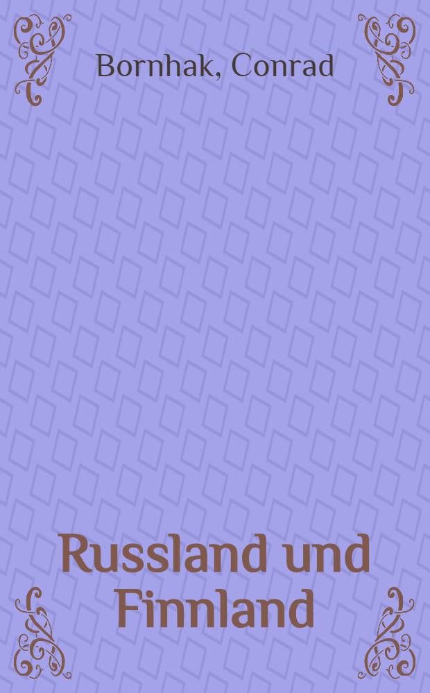 Russland und Finnland