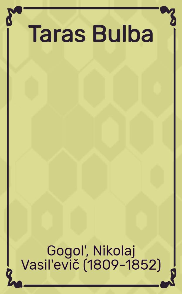 Taras Bulba