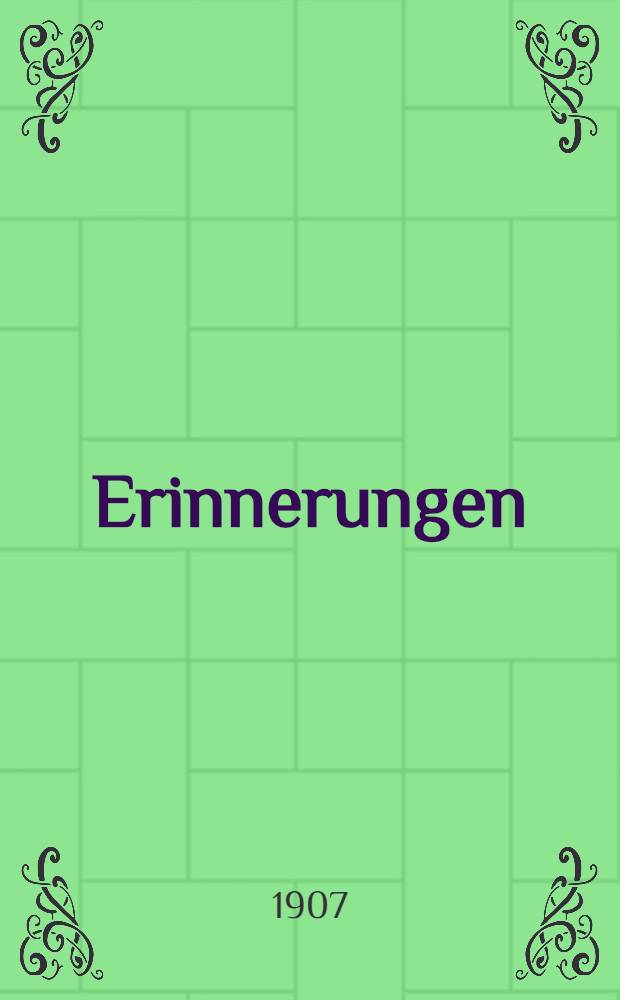 Erinnerungen