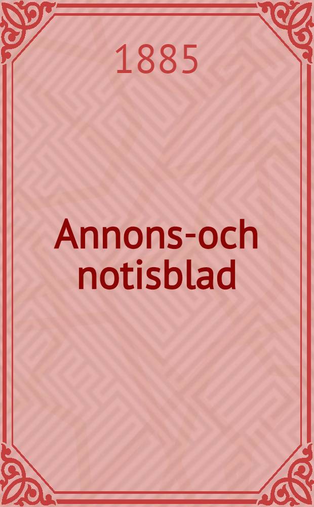 Annons-och notisblad : 1885-1886