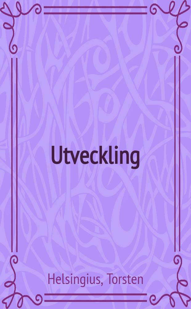 Utveckling