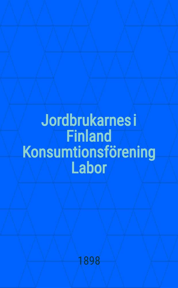 Jordbrukarnes i Finland Konsumtionsförening Labor