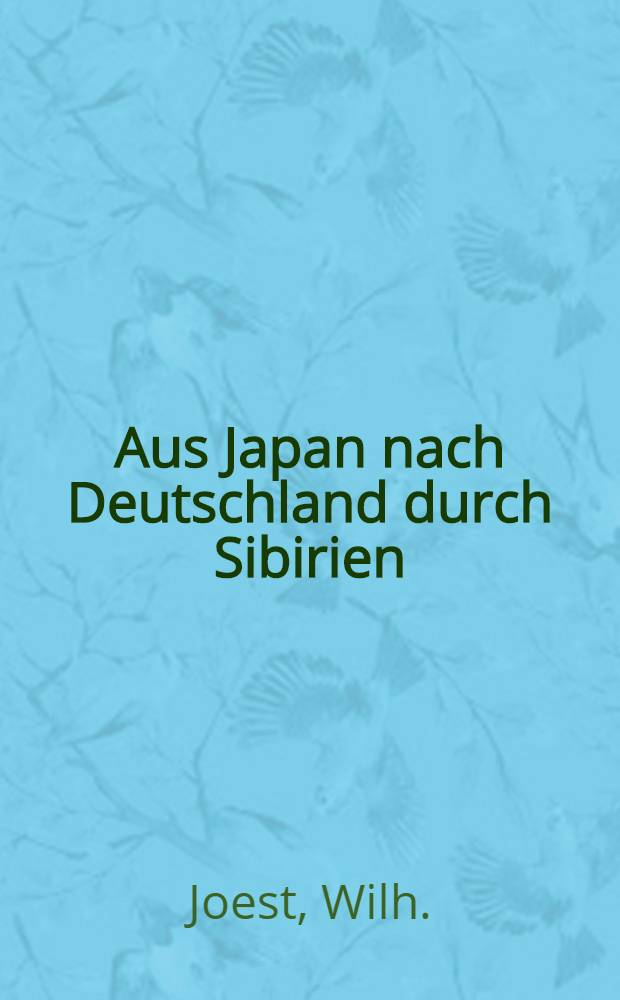 Aus Japan nach Deutschland durch Sibirien