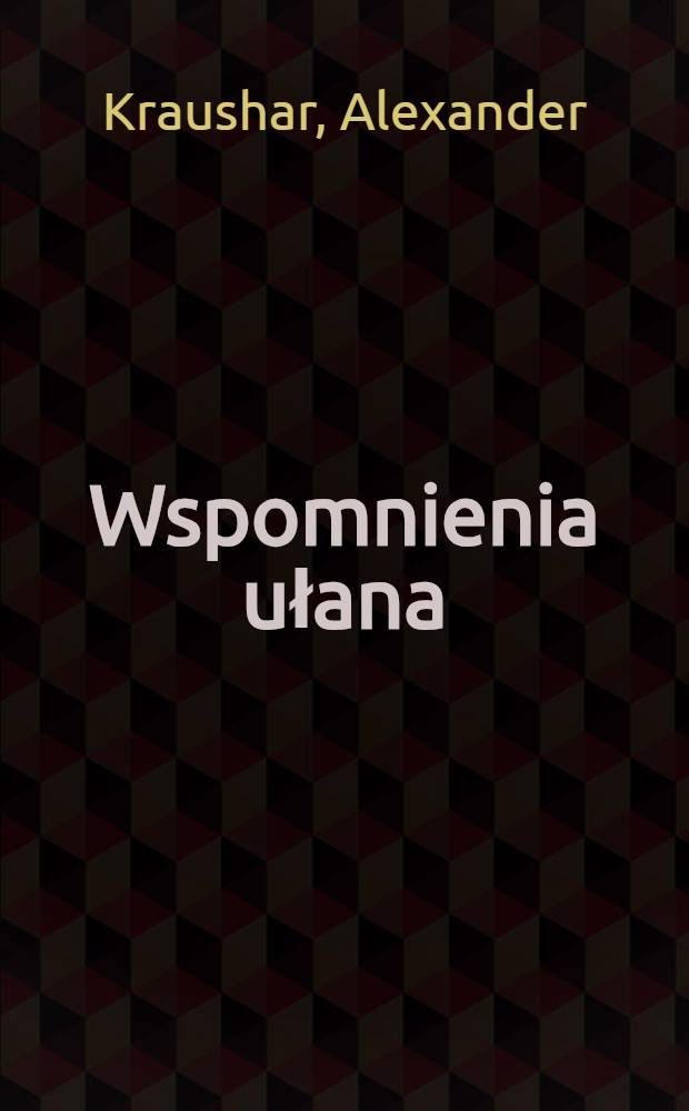 Wspomnienia ułana