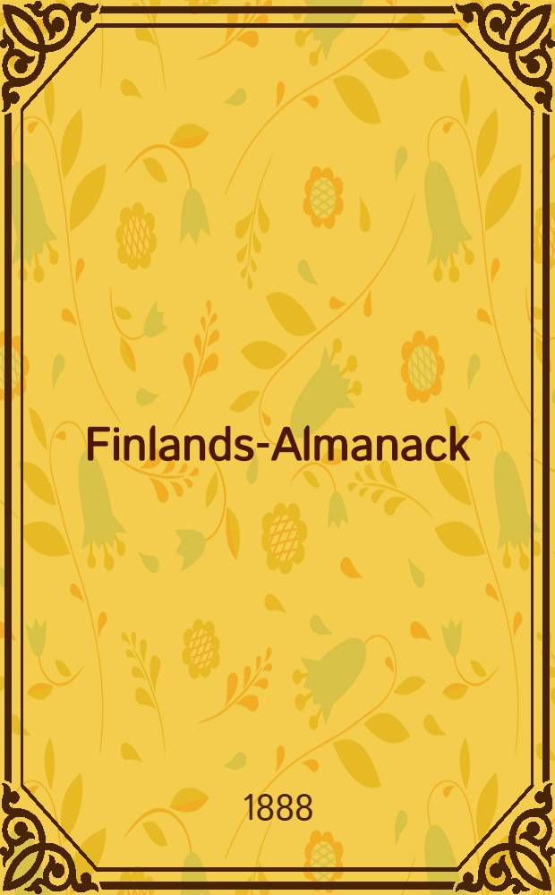 Finlands-Almanack